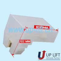 原装蒂森电梯对重油杯YB-10新型YUJE副导轨空心导靴油杯-2