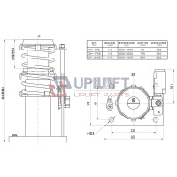 UP000414借19.OH-80OH-175OH-210ElevatorSafetyHydraulicOilBuffer-8