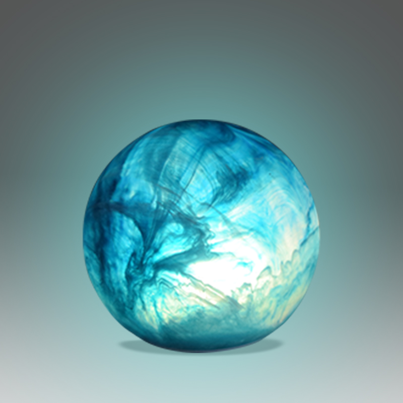 灯饰主图-有灯圆球冰雪蓝