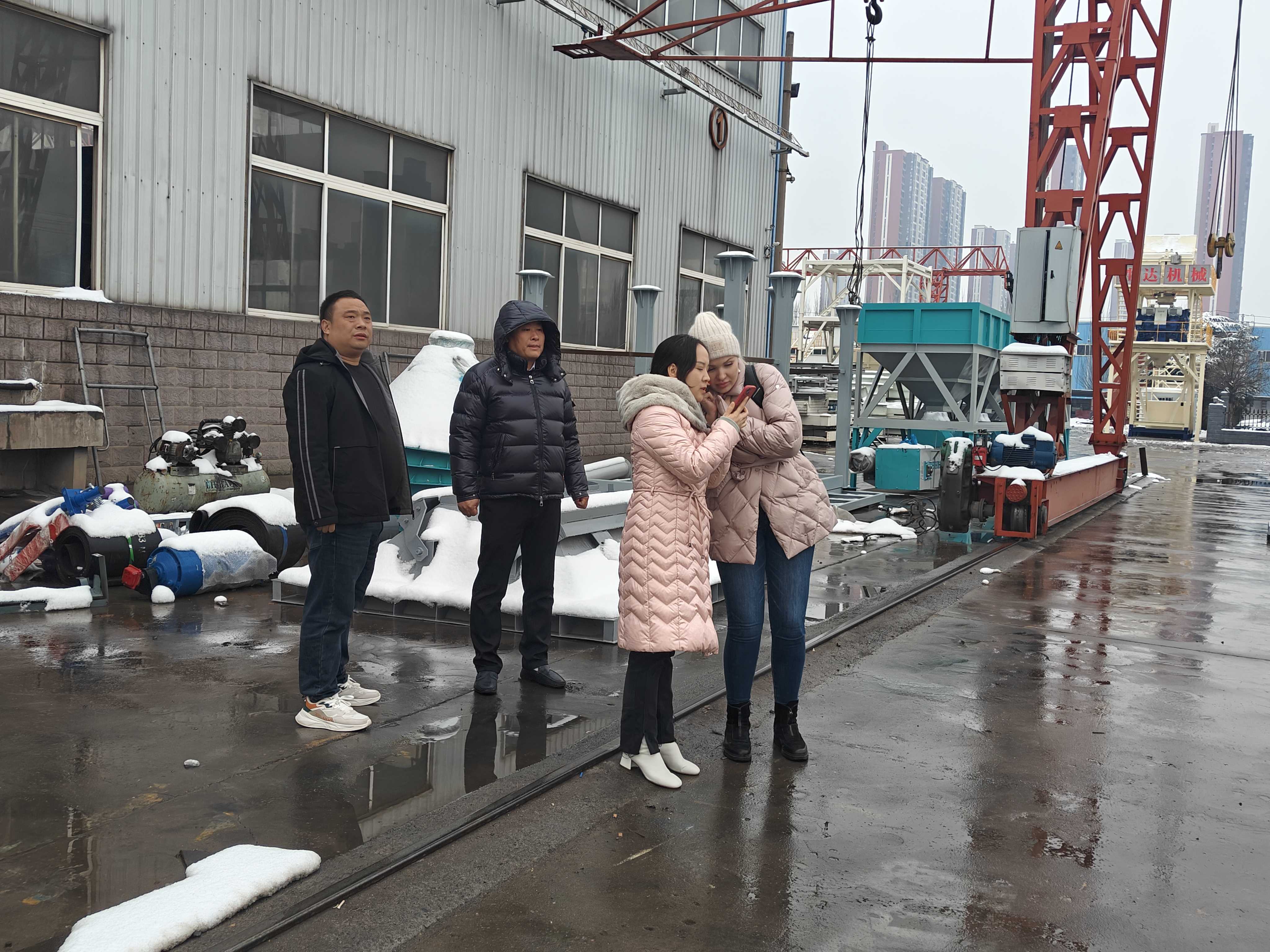 Russian Customer Visit