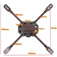 X550四轴固定机架15