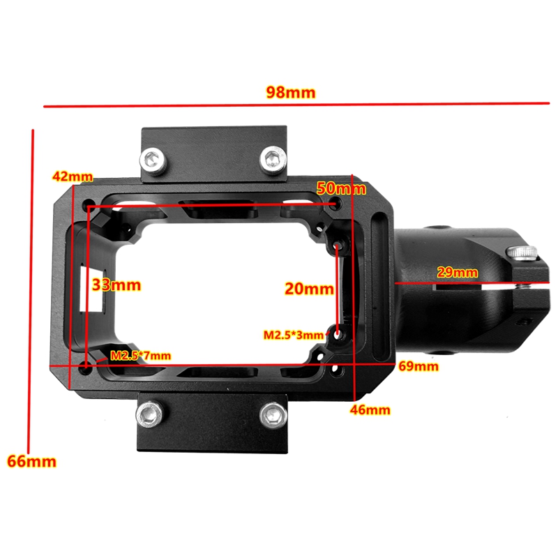 25mmX8铝电机座38