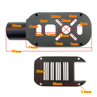 英20mm铝电机座7