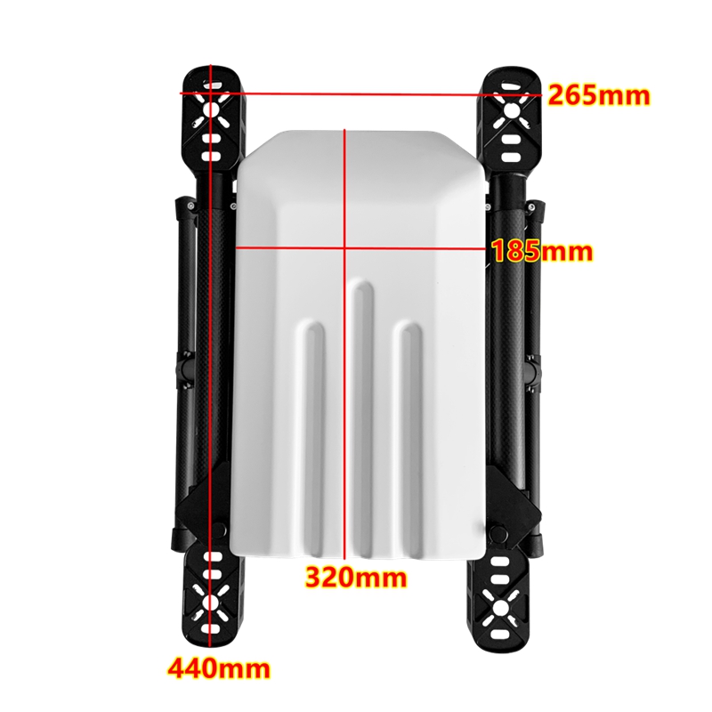 X900白色四轴水平机架2