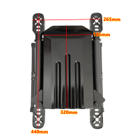 X900黑色四轴水平机架29