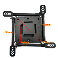 中横810mm轴距CL750四轴机架47