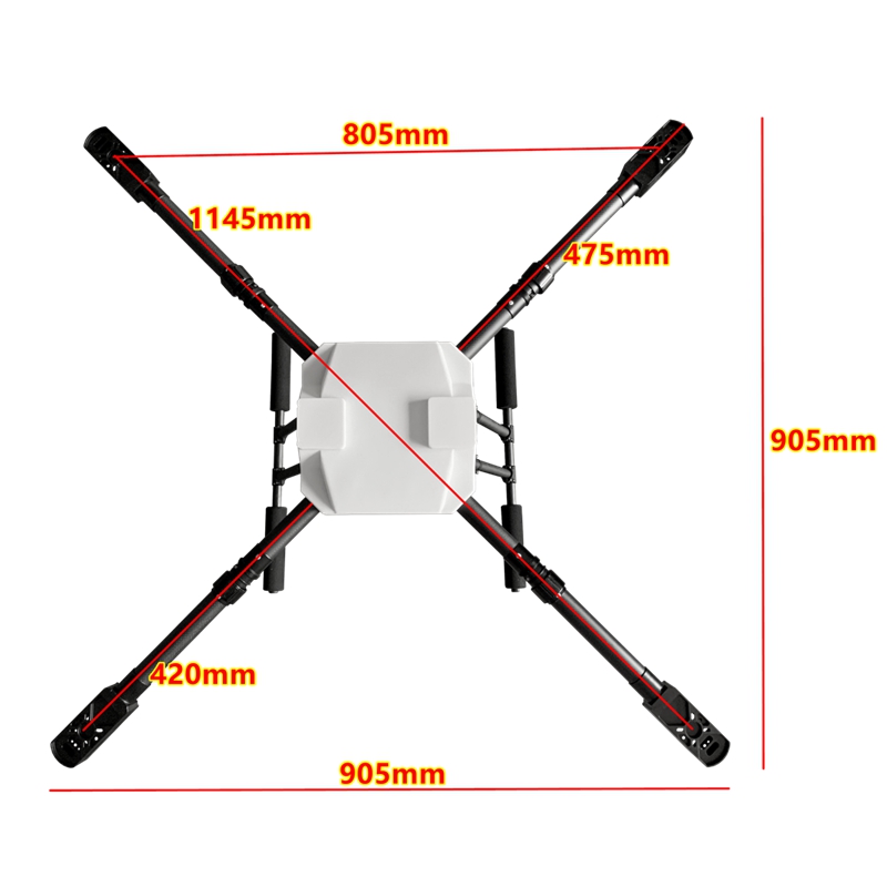 X1200四轴碳纤横折机架25