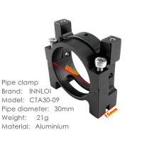 英30mm15mm双层管夹10
