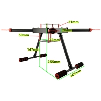 X550四轴固定机架13