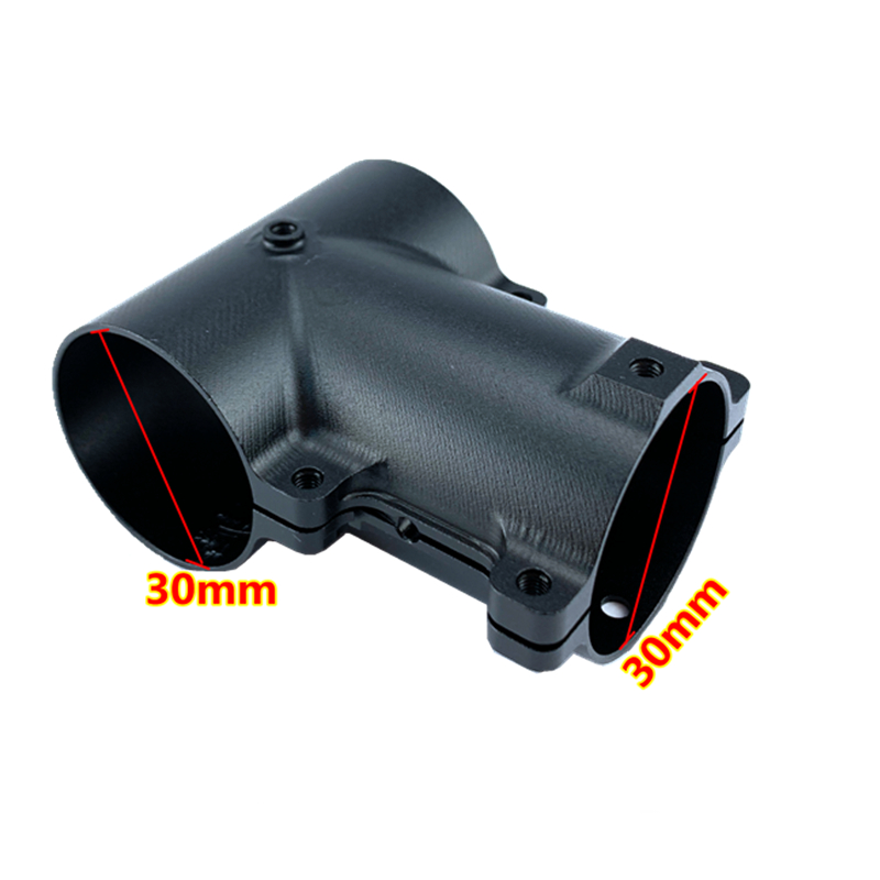 黑30转30铝三通28