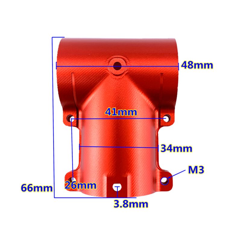 红30转30铝三通19