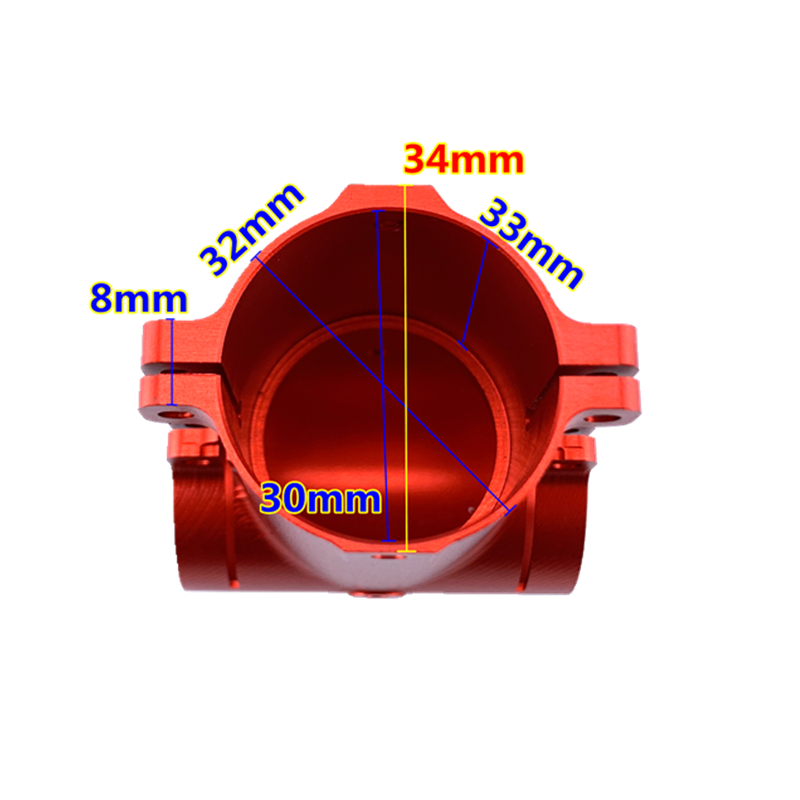 红30转30铝三通20