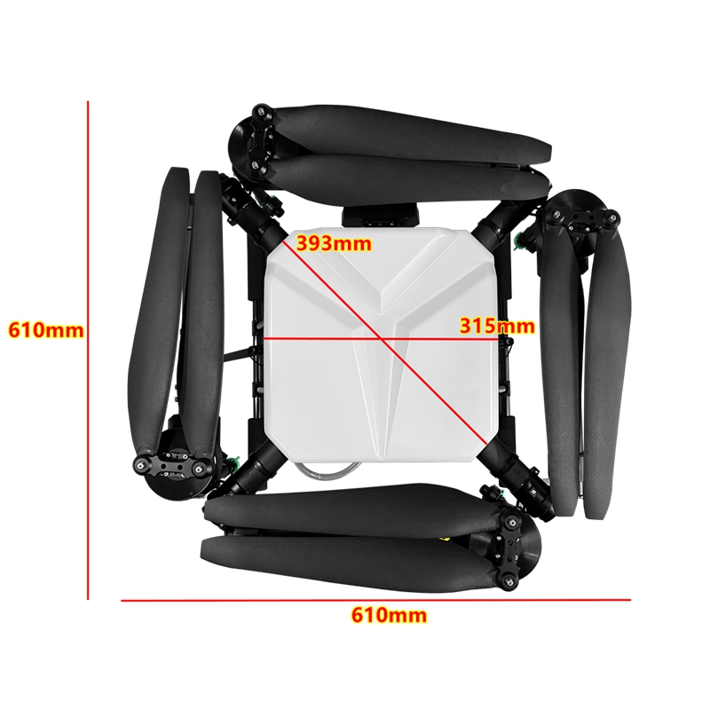 X1400碳纤版植保机21