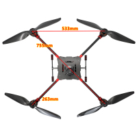 X750mm四轴无人机3