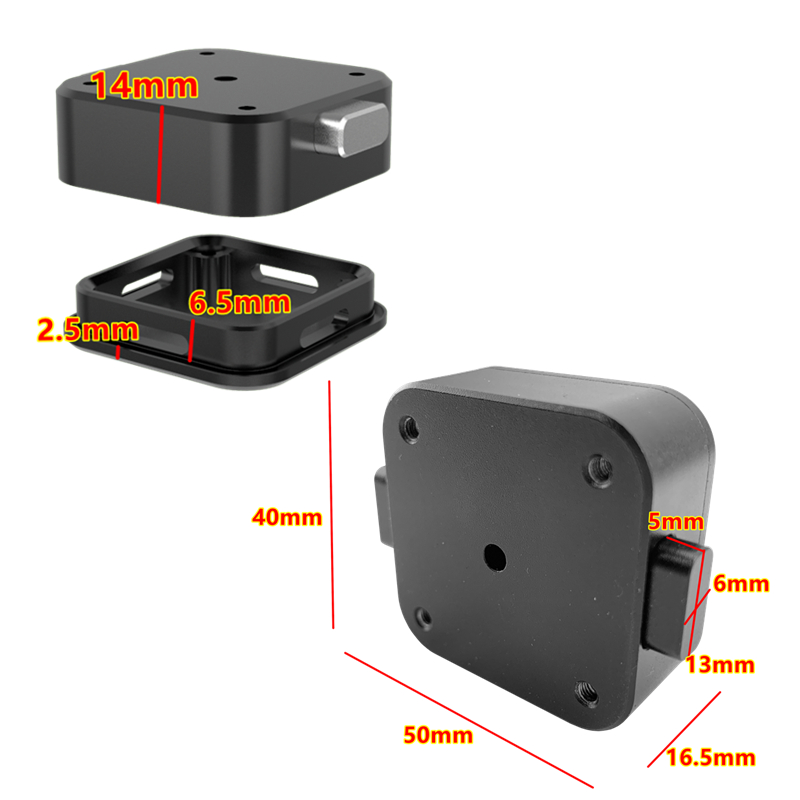 无人机快拆安装座22
