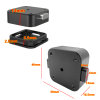 无人机快拆安装座22