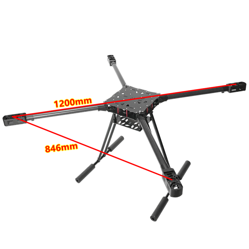1200mm四轴机架12