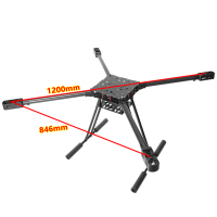 1200mm四轴机架12