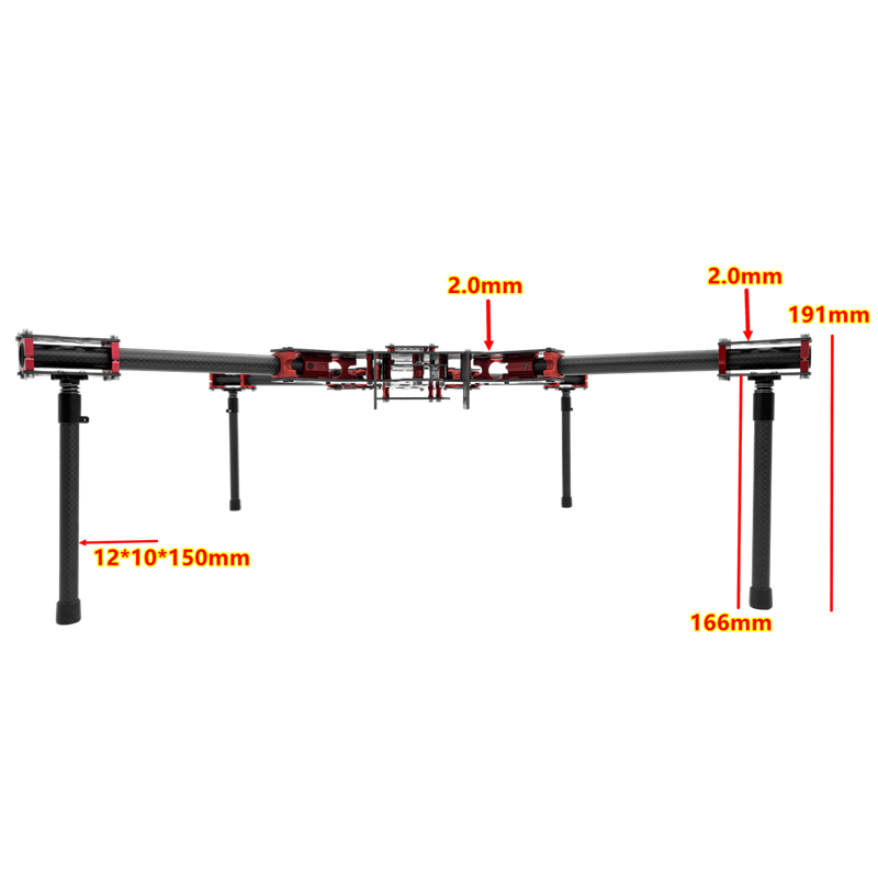 新H4680定制四轴机架2