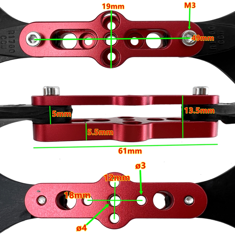 1760折叠尼龙桨1