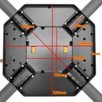X1200四轴铝合金机架3