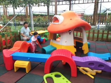 Popularhugeplasticmushroomoutdoorplayhouseforkids