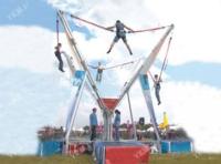 Commercialhighquality4peoplebungeetrampolineuseinoutdooramusementparkasbungeejumpingtrampoline