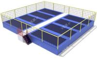 Professionaloutdoortrampolineeightinonetrampolinefitnesstrampoline