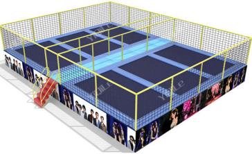 Newtopqualityjumpingtrampolinesixinonetrampolinefortrampolinegame