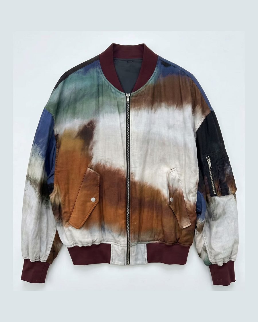 Bomber jacket｜Production example 10｜DALIAN LAISIPENG