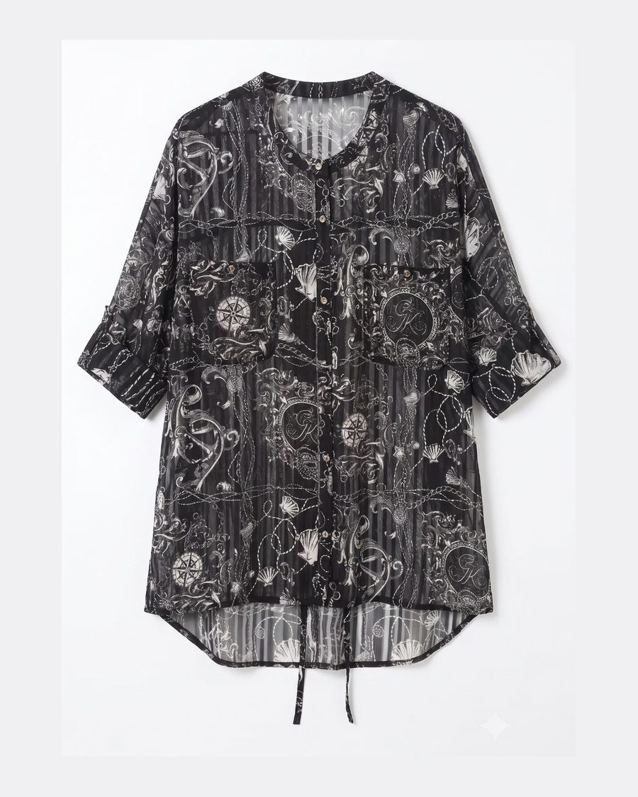 Chiffon blouse｜Production example 23｜DALIAN LAISIPENG