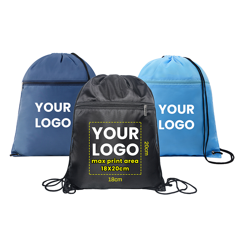 Pattern Casual Customizable Daypack Drawstring Backpack bags