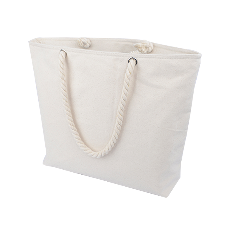 Canvas tote cooler bag