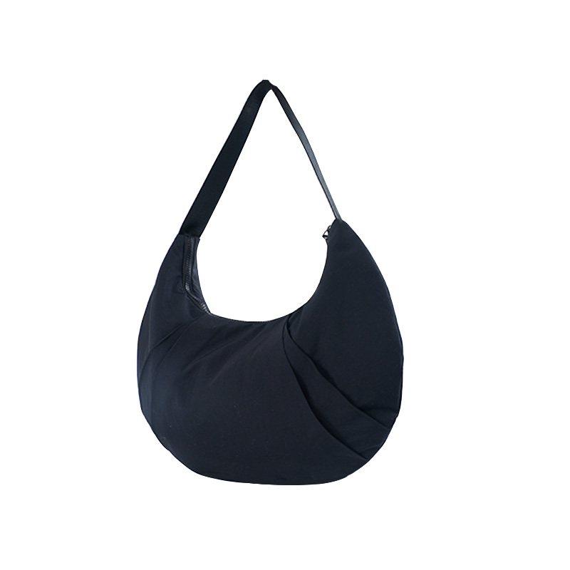 Leisure handbag half moon bag