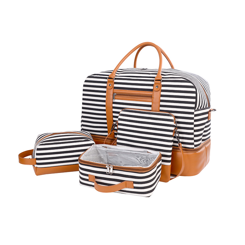 Stripe set combination bag