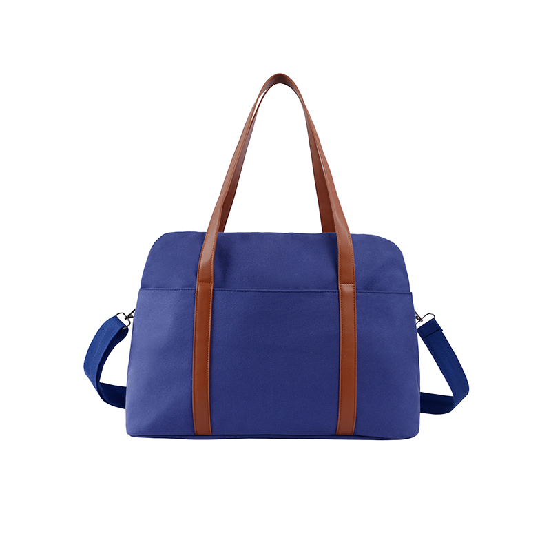Canvas travel bag with laptop pocket