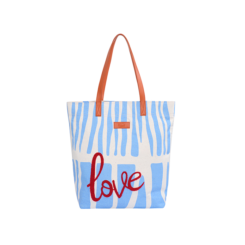 American cotton love handbag