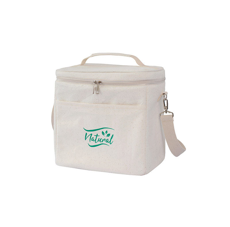 American cotton printed backpack