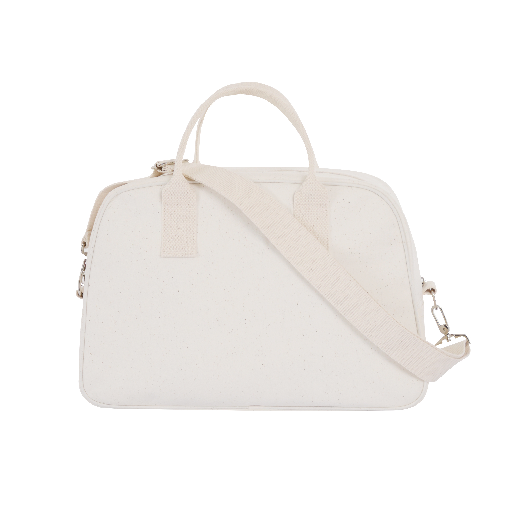 cotton natural color travel bag
