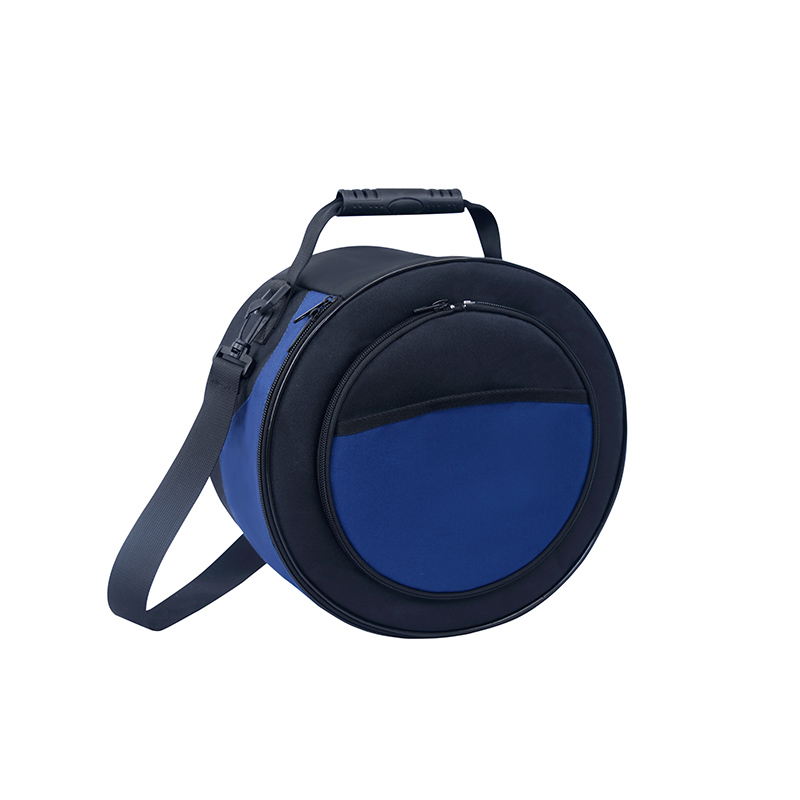 Cylindrical cooler bag