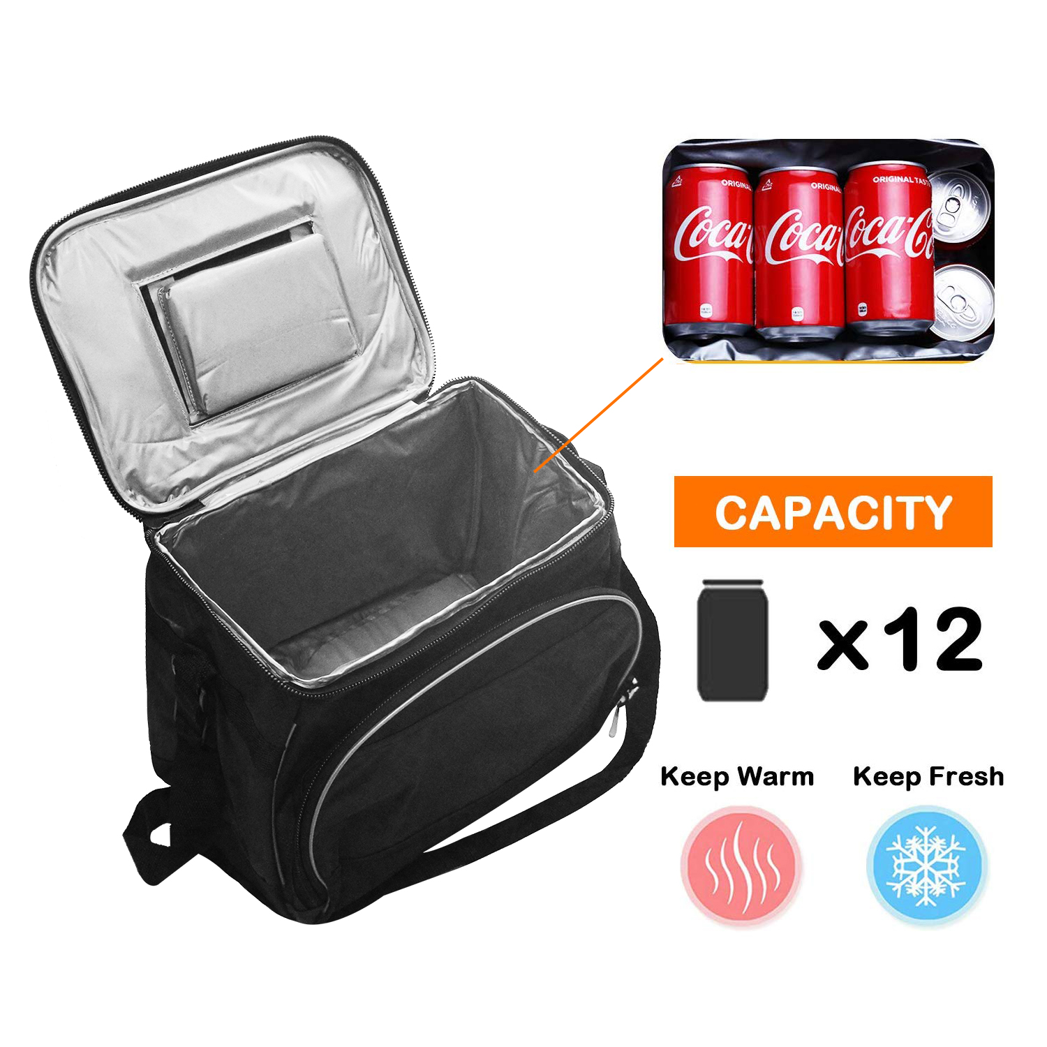 Ourdodor custom picnic cooler lunch bag for men women