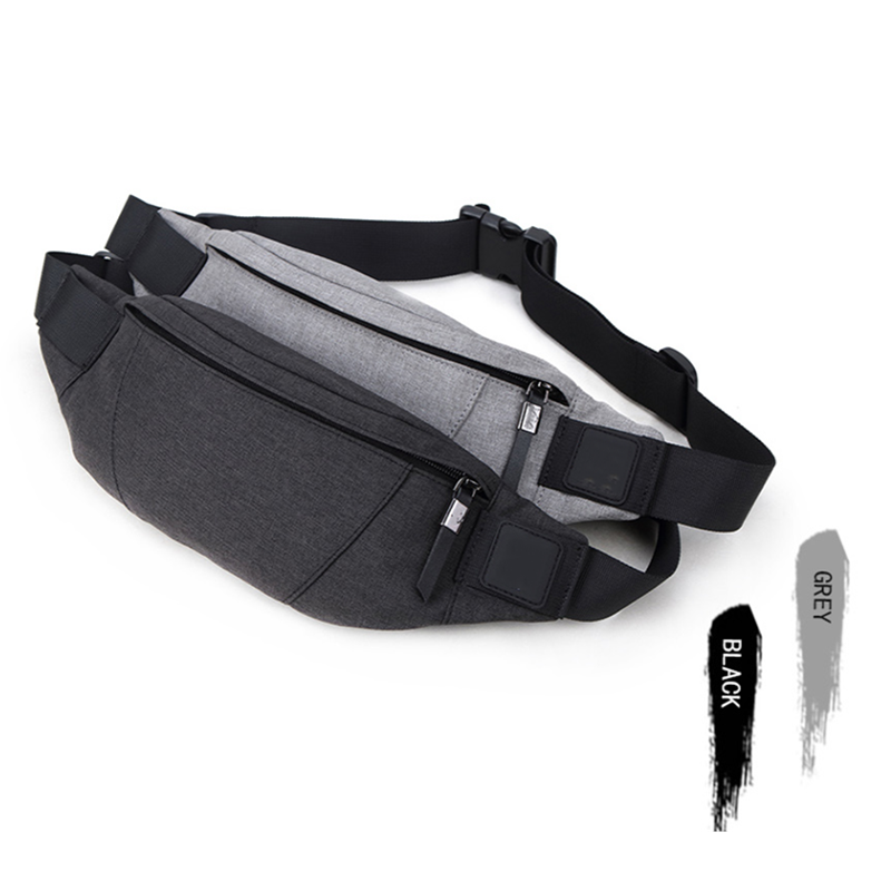 Outdoor travel sports waist pack bum bags fanny packs with adjustable strap