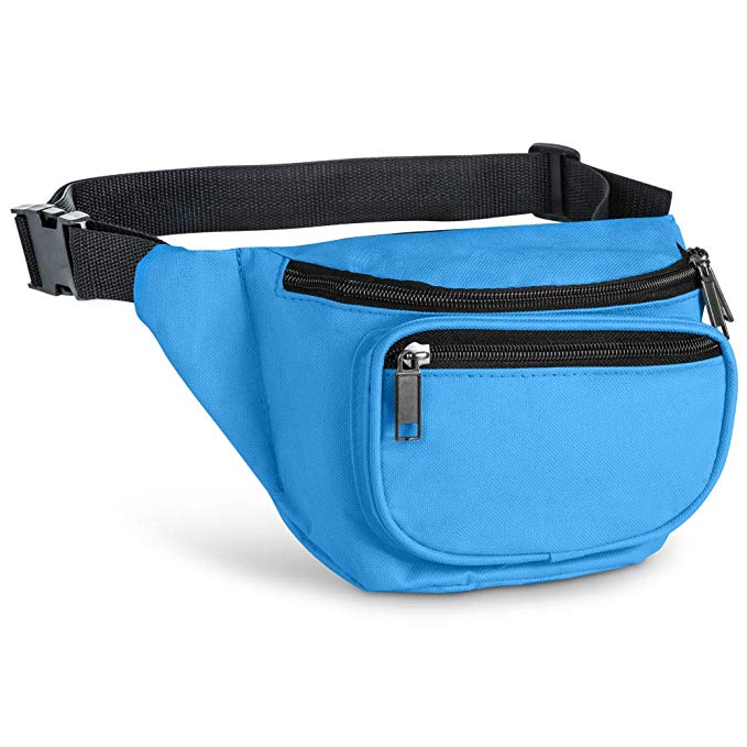 Fanny Pack Color Matching Waist Pack Oxford Cloth Bag for Men Women