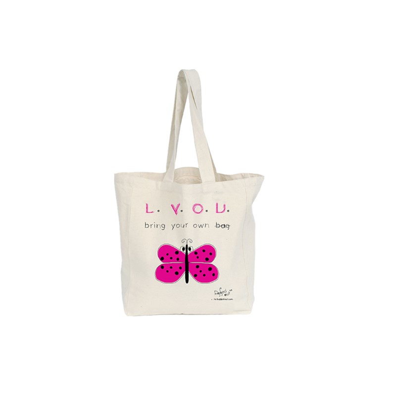 Reusable tote bags organic cotton shopping bags for promotions