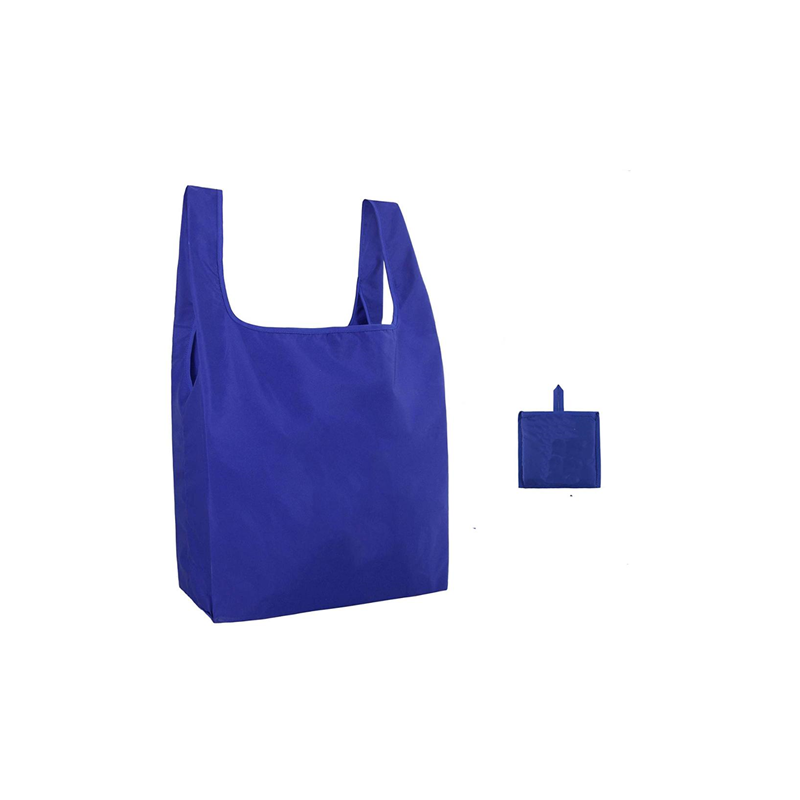 Large Capbility Recyclable Grocery Bag Foldable RPET Tote Shopping Bag
