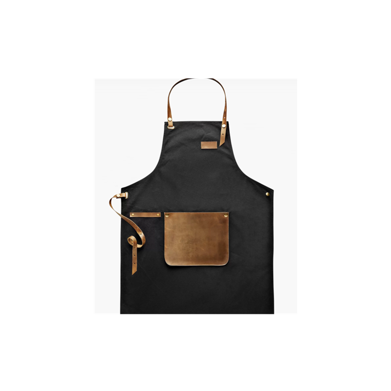 Heavy duty waterproof canvas kitchen BBQ apron garden painting work apron with tool pockets