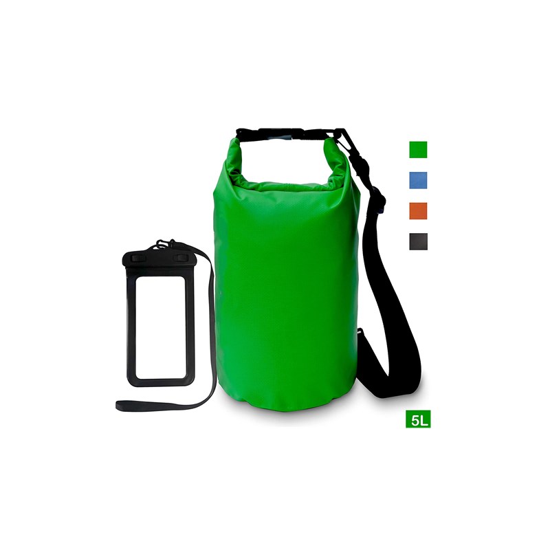 Waterproof Dry Bag Roll Top Dry Compression Sack for Boating Beach Rafting Hiking Camping Fishing Hunting Waterproof with Phone Case