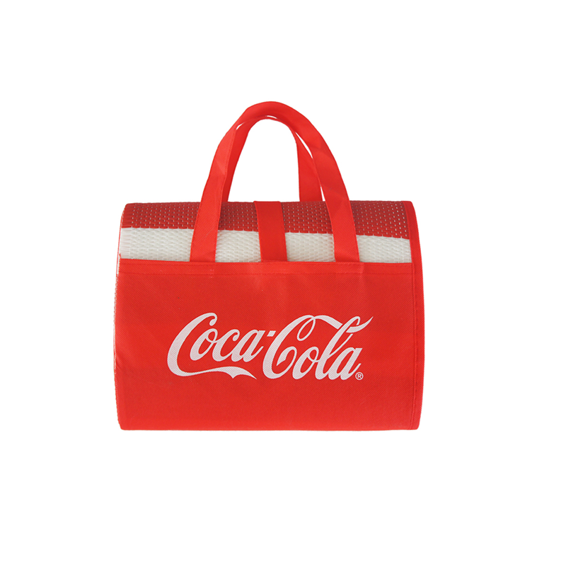 Coca Cola logo custom summer outdoor beach paly mat