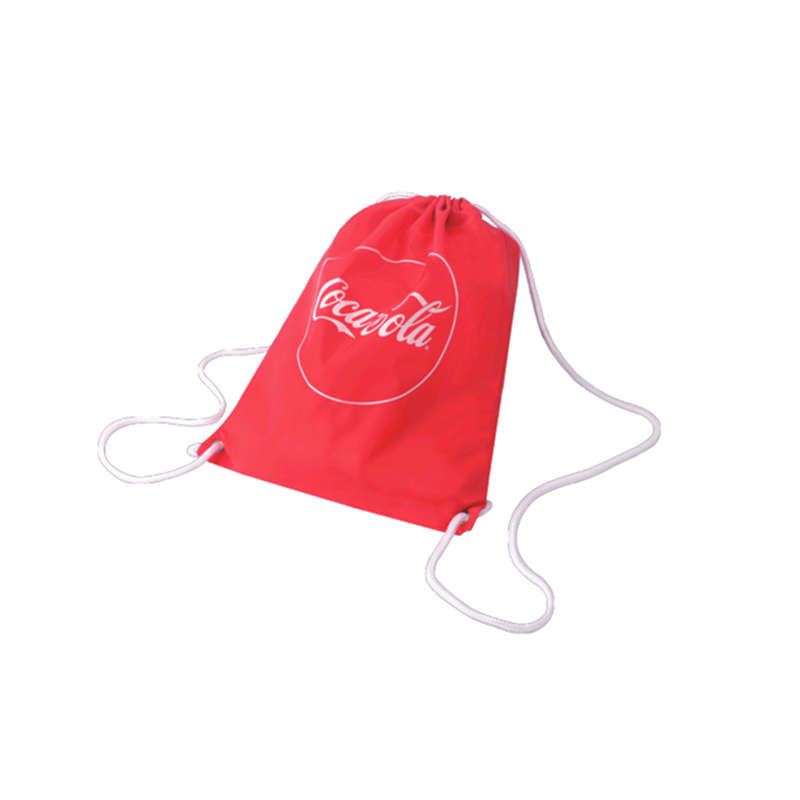 Coca Cola polyester drawstring bag