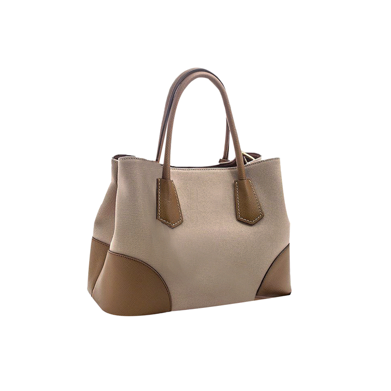 Organic hemp tote handbag